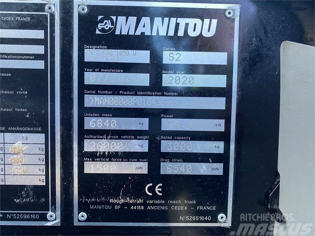 Manitou MLT630-105V CP ELITE Telehandlers for agriculture