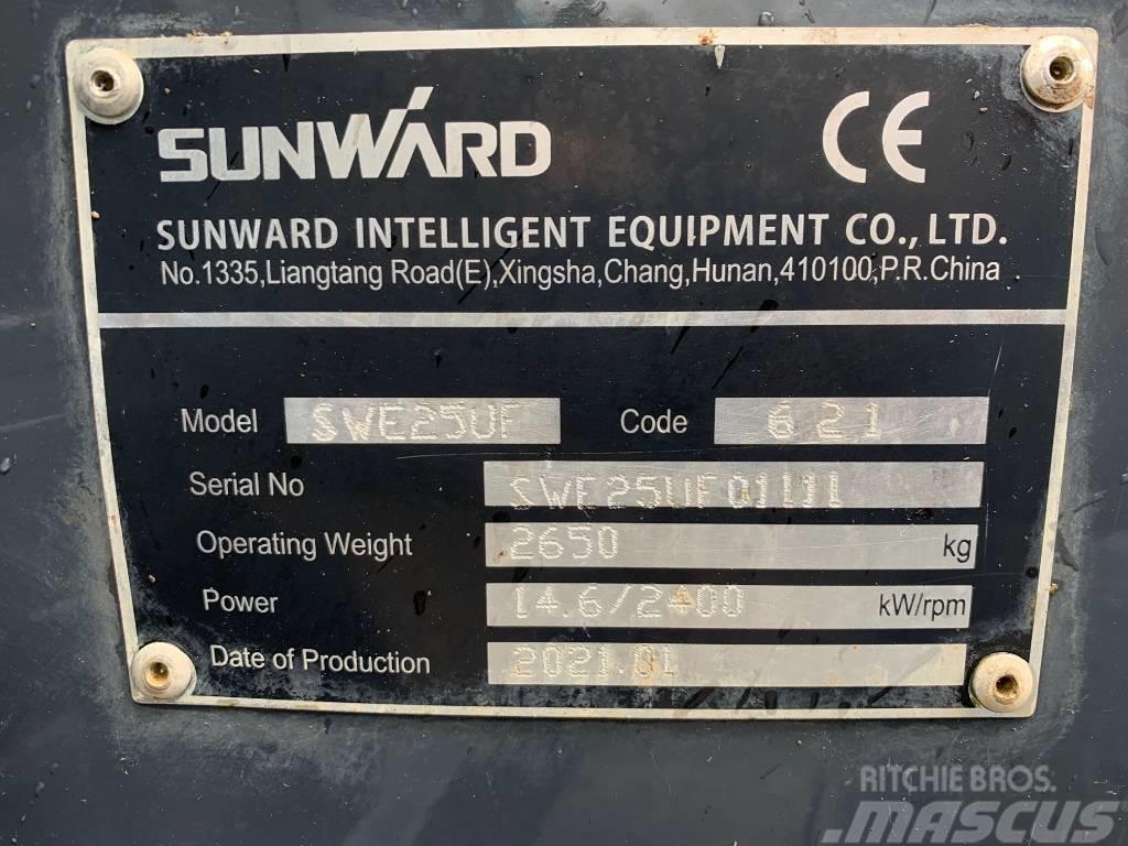 Sunward SWE25UF Mini excavators < 7t