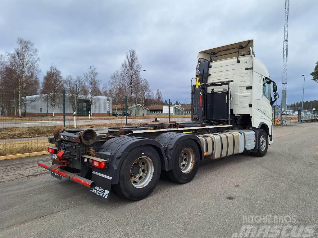 Volvo FH 6x2 Lastväxlare Hook lift trucks