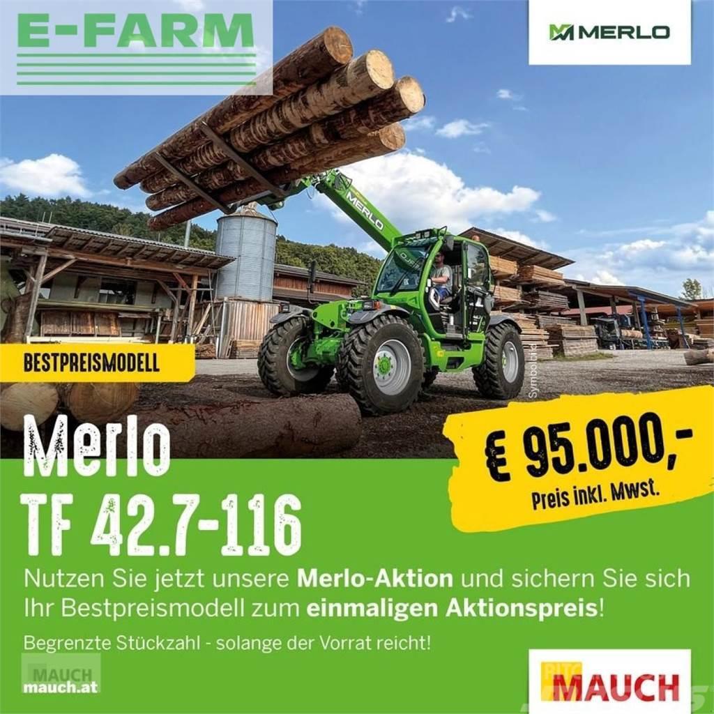 Merlo tf 42.7 116 aktion Farming telehandlers
