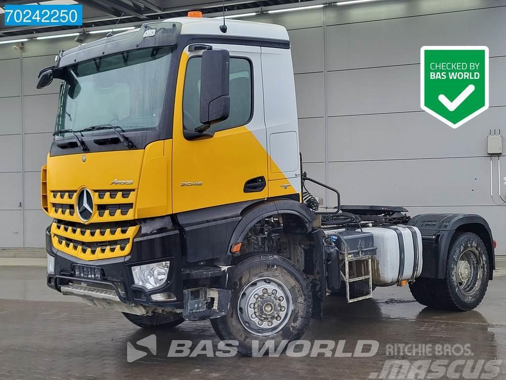 Mercedes-Benz Arocs 2045 4X4 Hydraulik Big-Axle Euro 6 Tractor Units