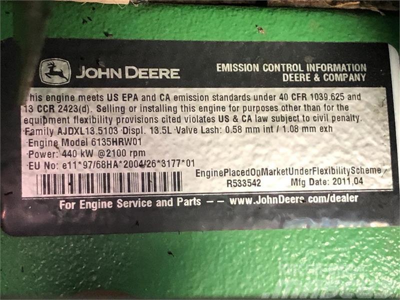 John Deere 9530T - autotrac ready og luftaffjedret undervogn Tractors