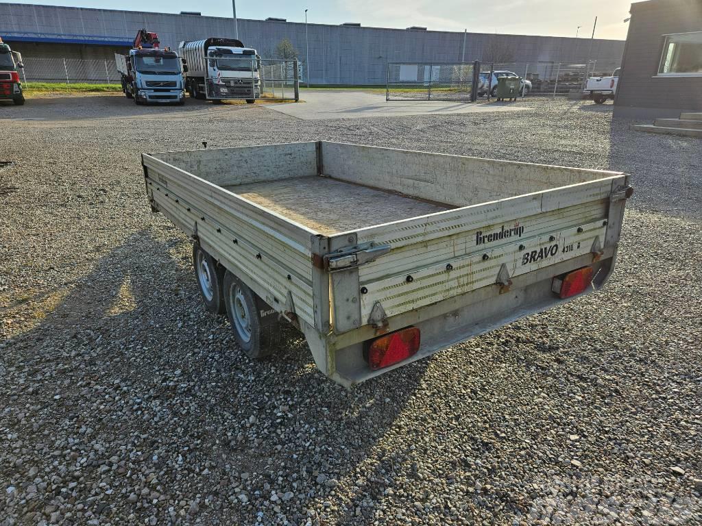 Brenderup 2 tons trailer model 4310 TB alu Flatbed/Dropside trailers