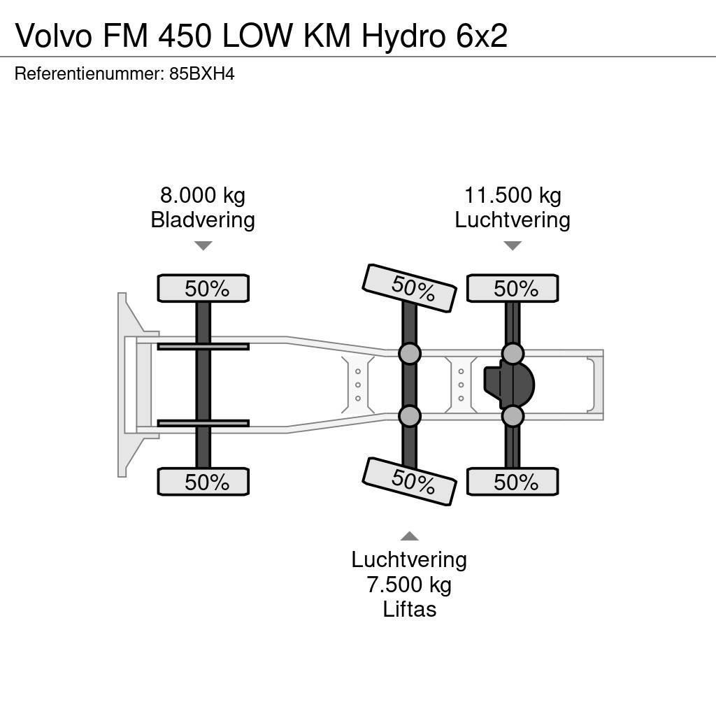 Volvo FM 450 LOW KM Hydro 6x2 Truck Tractor Units