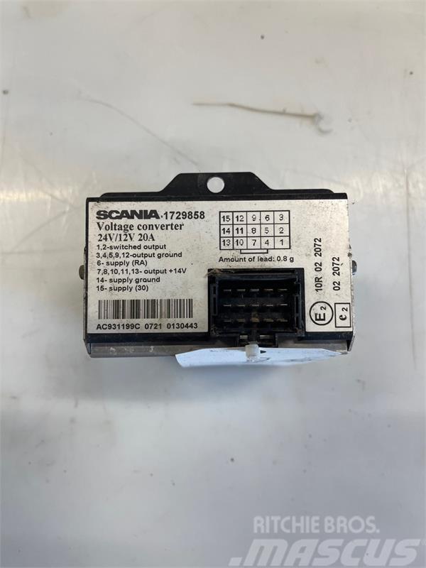 Scania SCANIA 1729858 VOLTAGE CONVERTER Electronics