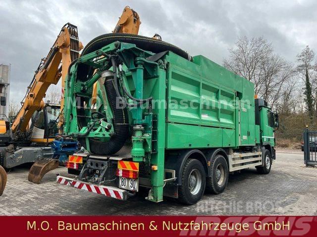 Mercedes-Benz Actros 3344 / MTS 3 A 11 T / 6x4 / Euro 5/ Sewage disposal Trucks