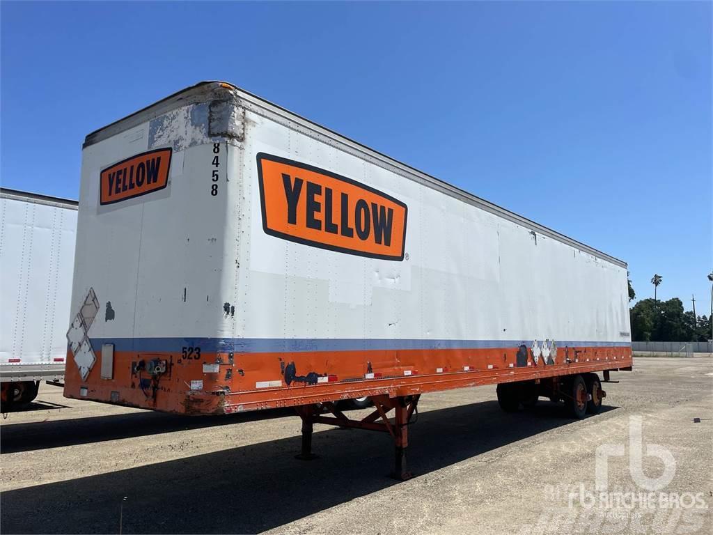Fruehauf F100B91.5-NF2-4 Box body semi-trailers