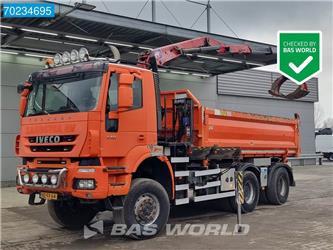 Iveco Trakker 410 6X6 NL-Truck 6x6 Big-Axle HMF Z-Crane