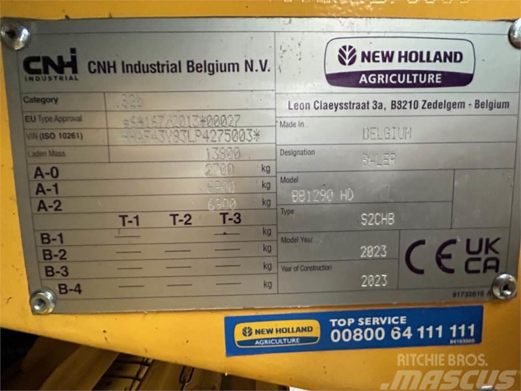 New Holland BB 1290 RC HIGH DENSITY Square balers