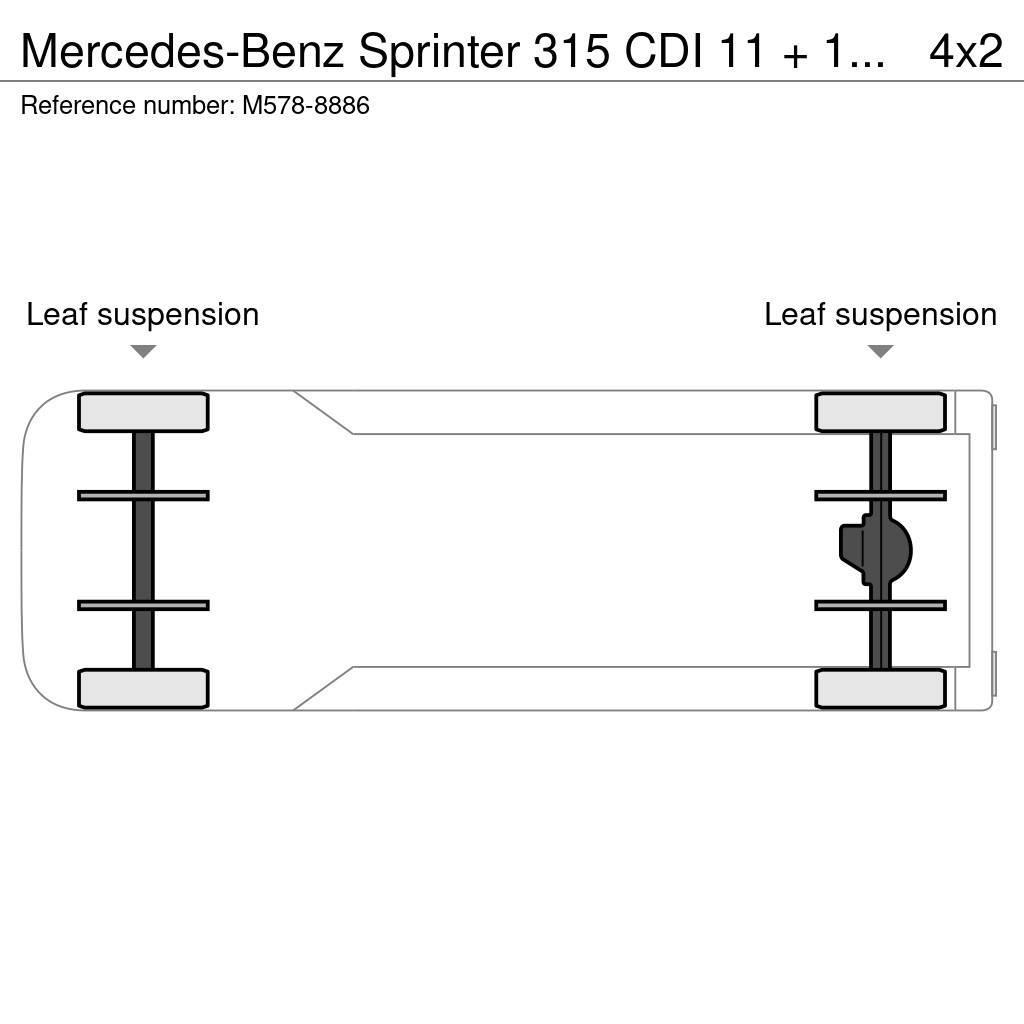 Mercedes-Benz Sprinter 315 CDI 11 + 1 SEATS / LIFT Mini buses
