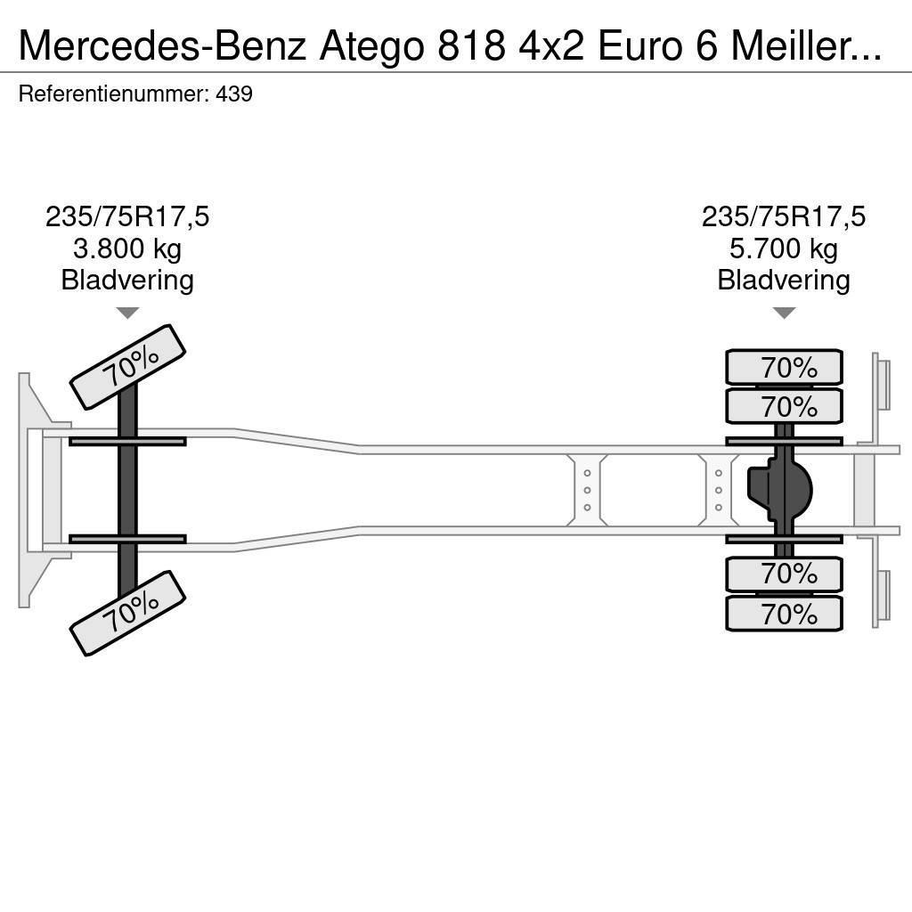Mercedes-Benz Atego 818 4x2 Euro 6 Meiller 3 Seitenkipper 2 Piec Tipper trucks