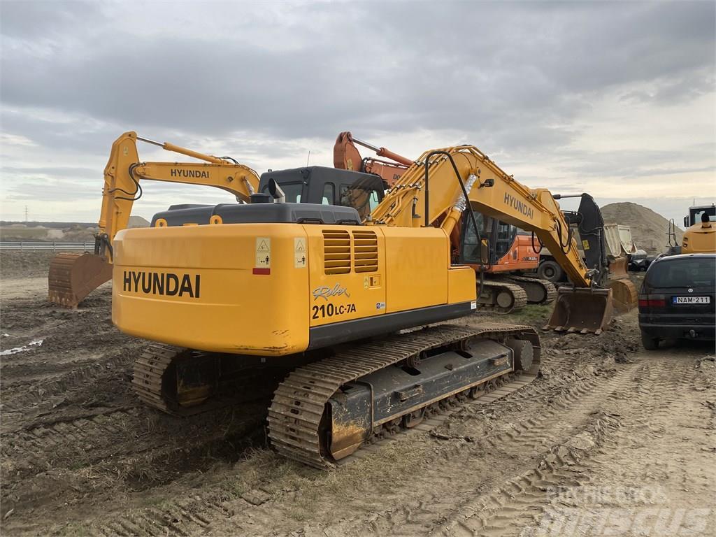 Hyundai Robex 210 LC-7 A Crawler excavators