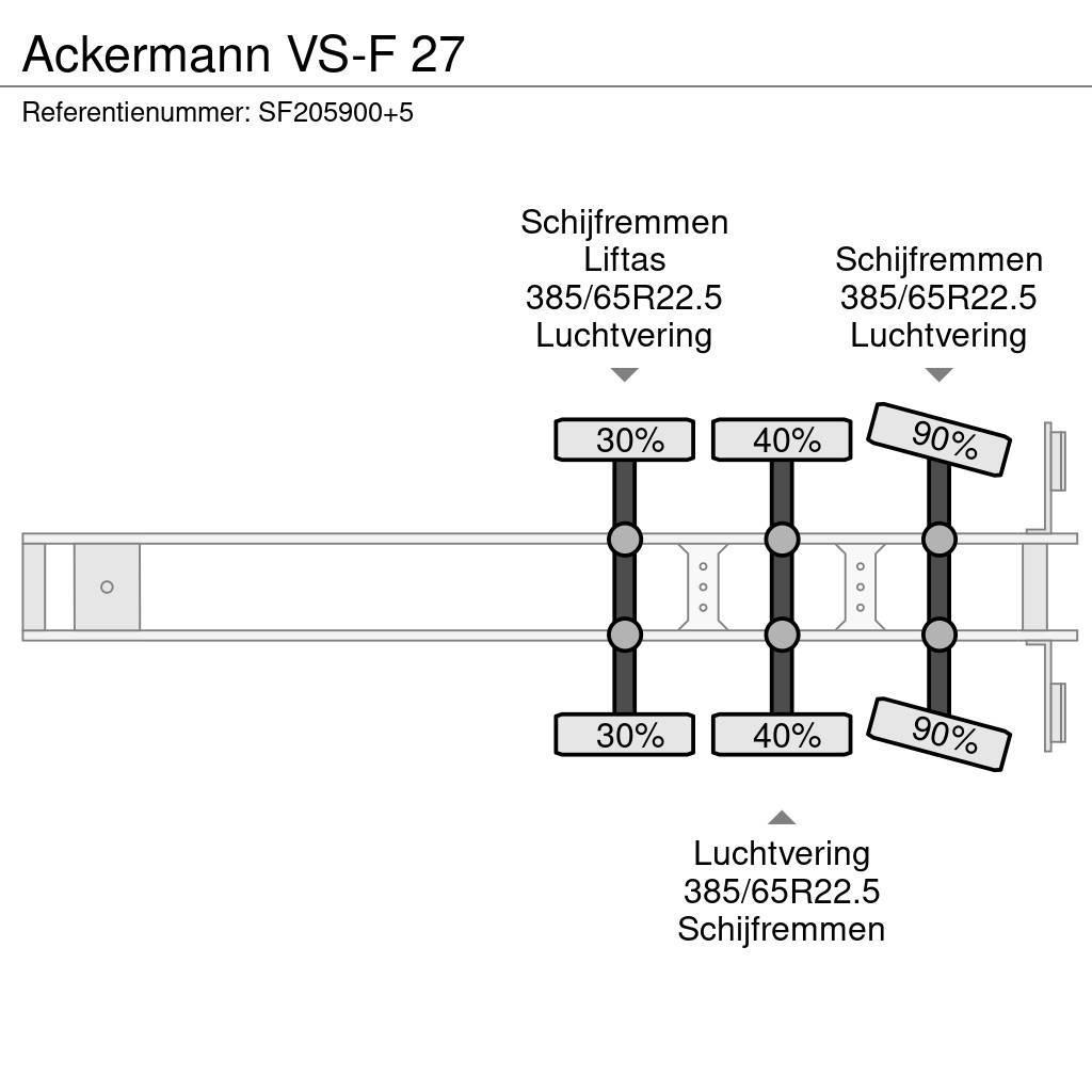 Ackermann VS-F 27 Box body semi-trailers