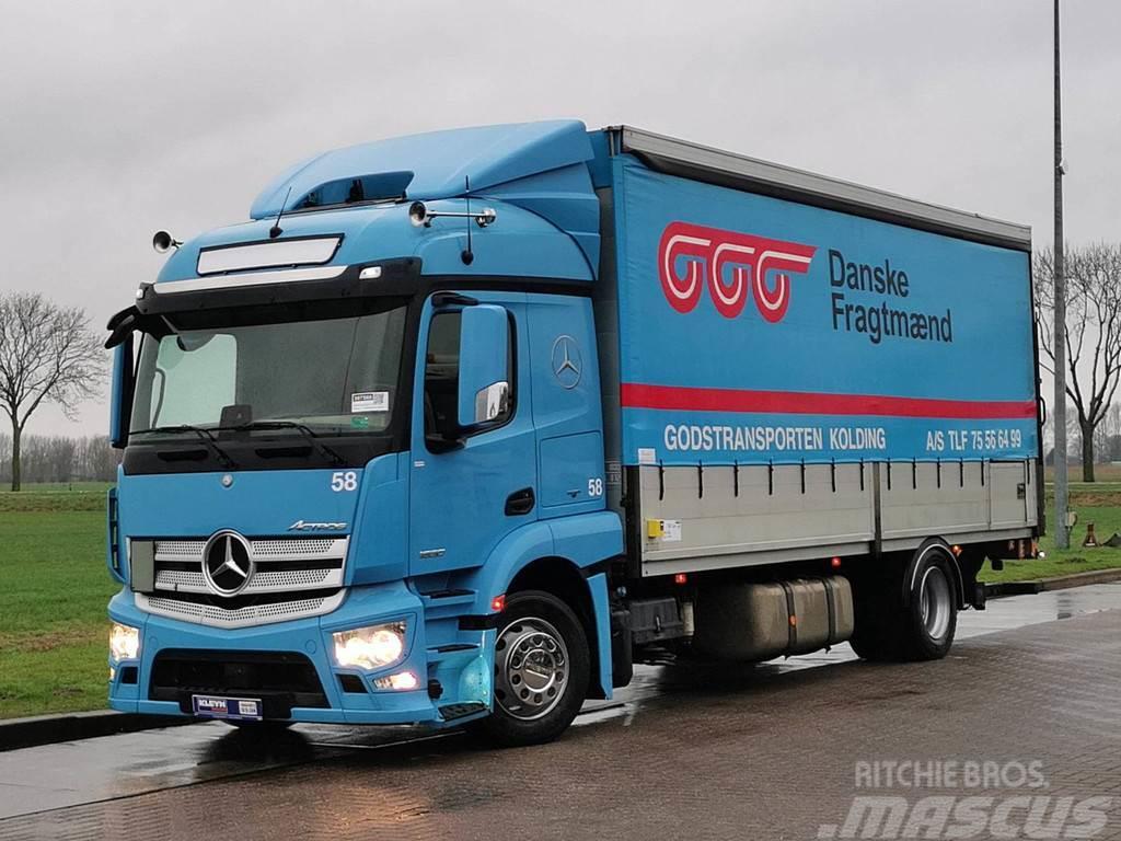 Mercedes-Benz ACTROS 1830 ll taillift Curtainsider trucks
