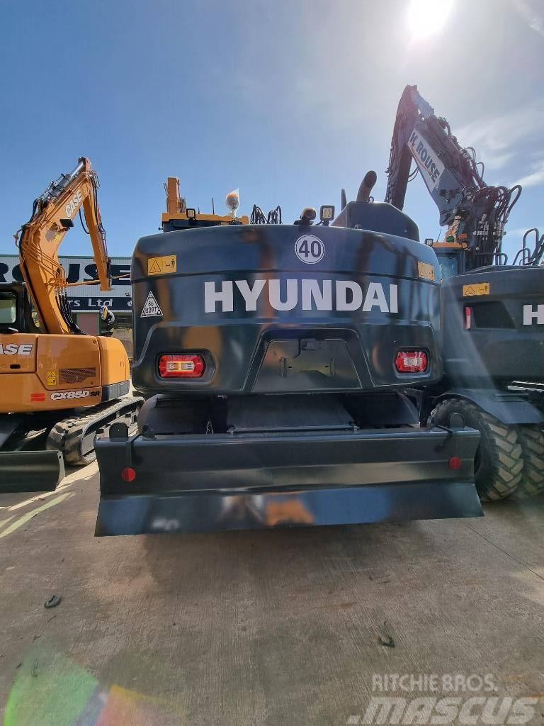 Hyundai HW140A Wheeled excavators