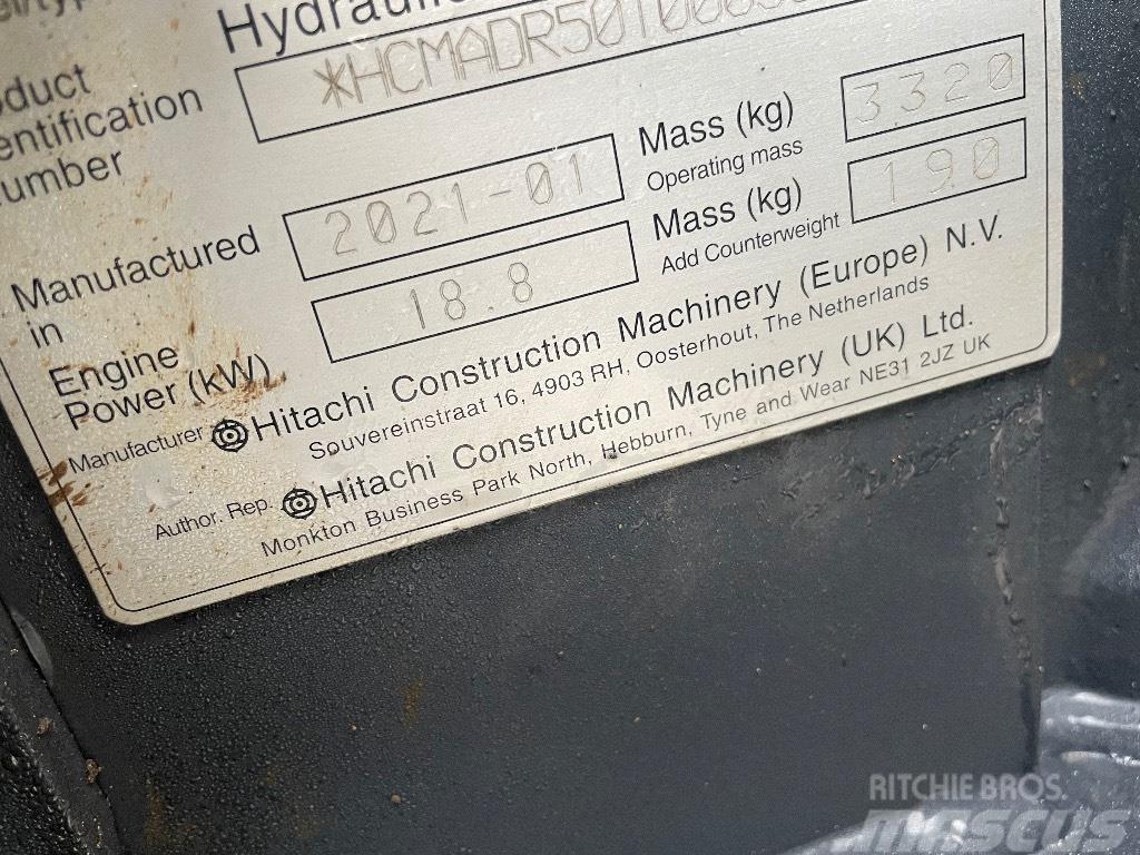 Hitachi ZX 33 U Mini excavators < 7t (Mini diggers)