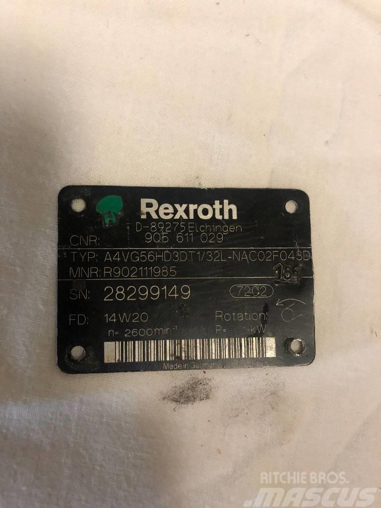 Rexroth A4VG56HD3DT1/32L-NAC02FO43D Other components