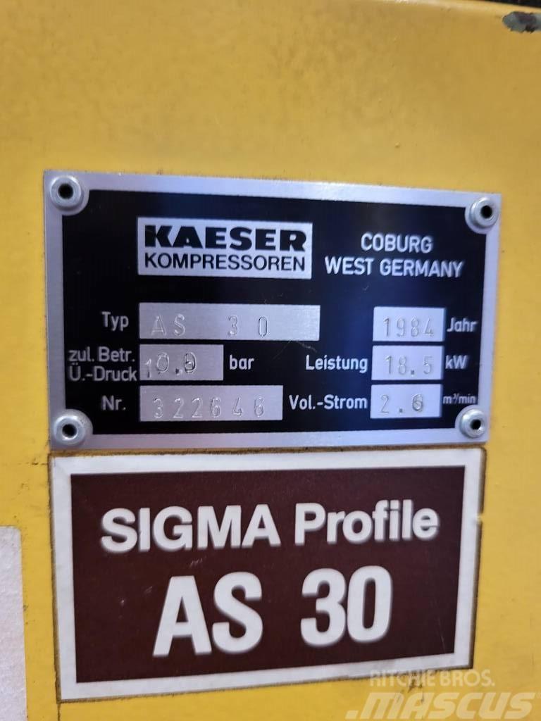 Kaeser AS 30 10 Bar 18,5 kW Compressors