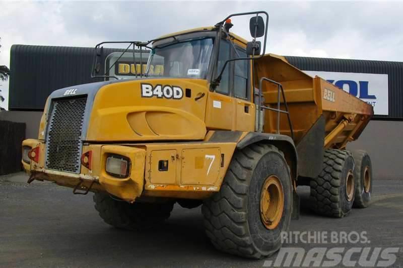 Bell B40D 6X6 Articulated Dump Trucks (ADTs)