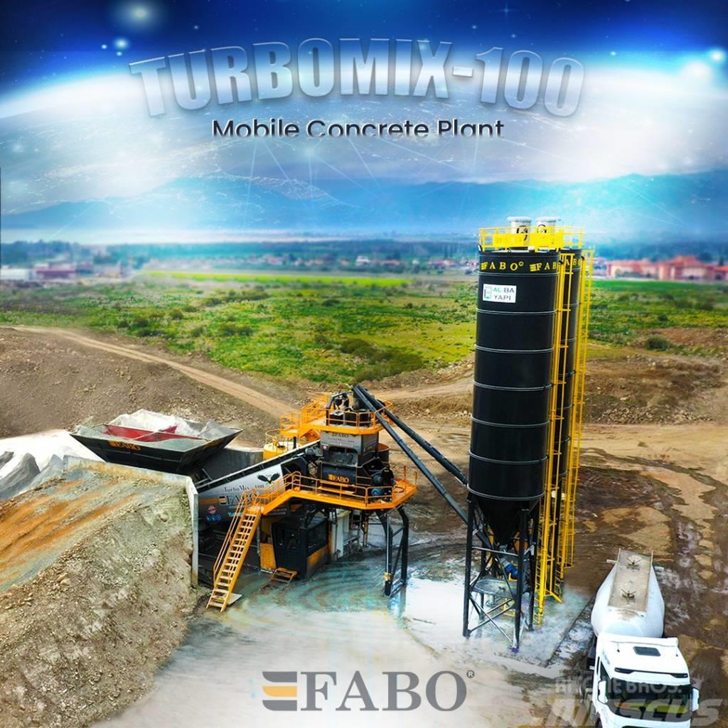  TURBOMIX-100 Mobile Concrete Batching Plant Concrete accessories