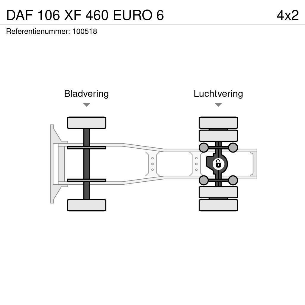 DAF 106 XF 460 EURO 6 Tractor Units