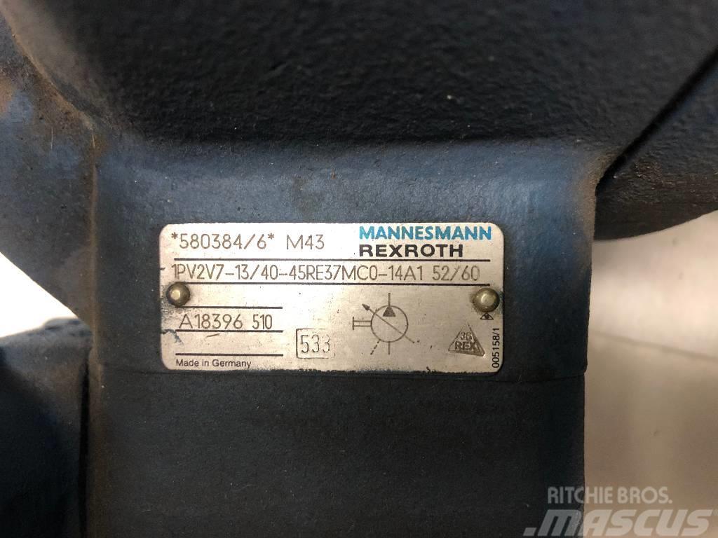Rexroth 1PV2V7-13/40-45RE37MCO-14A1 52/60 + 1PV2V7-13/16-2 Other components