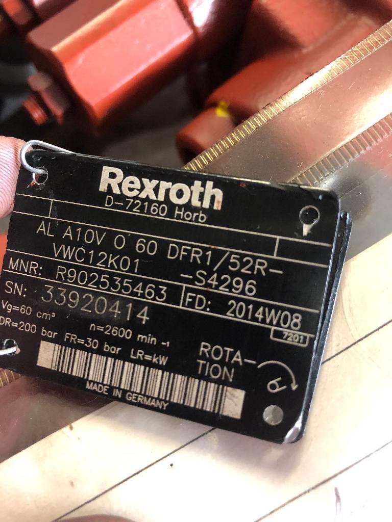 Rexroth A10VO60DFR1/52R-VWC12K04-S0827 +  A10VO45ED72/52L Other components