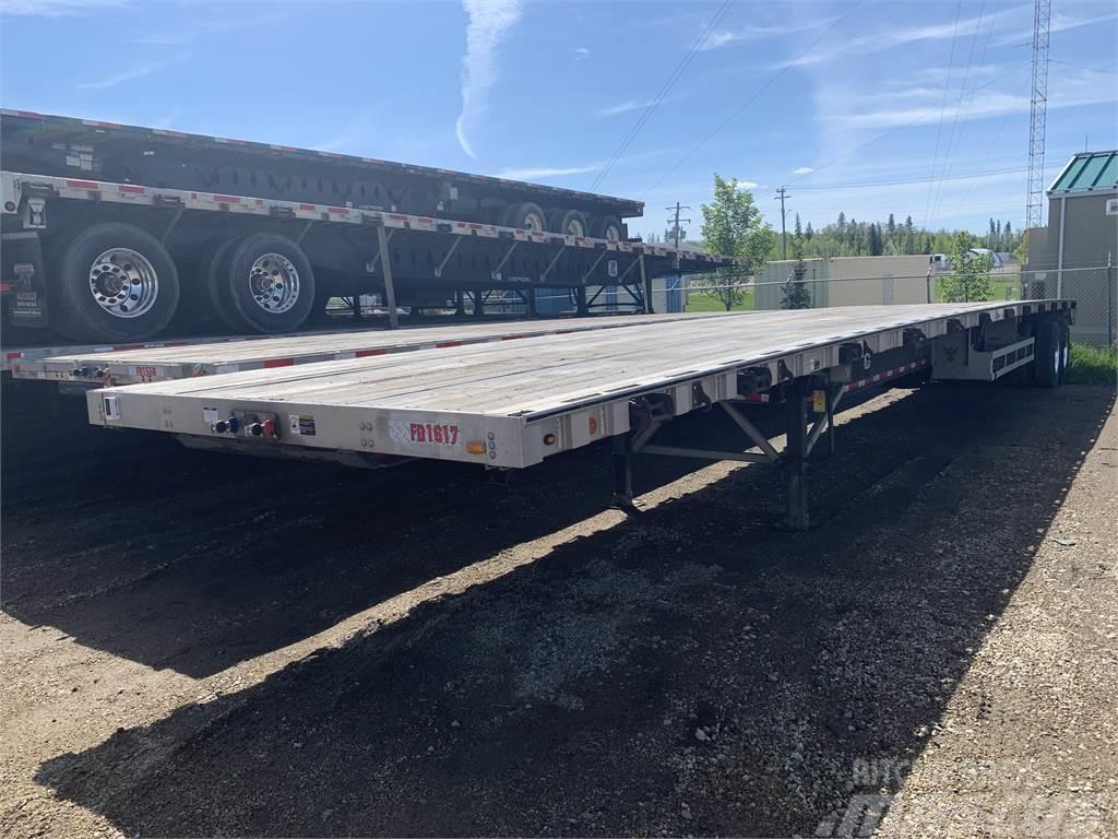 Wilson 53' Tandem Flat Deck Flatbed/Dropside semi-trailers