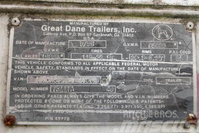Great Dane 7311TA Box body trailers