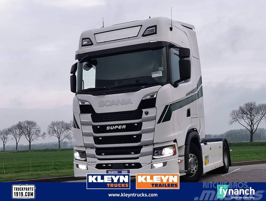 Scania S500 night a/c led skirts Tractor Units