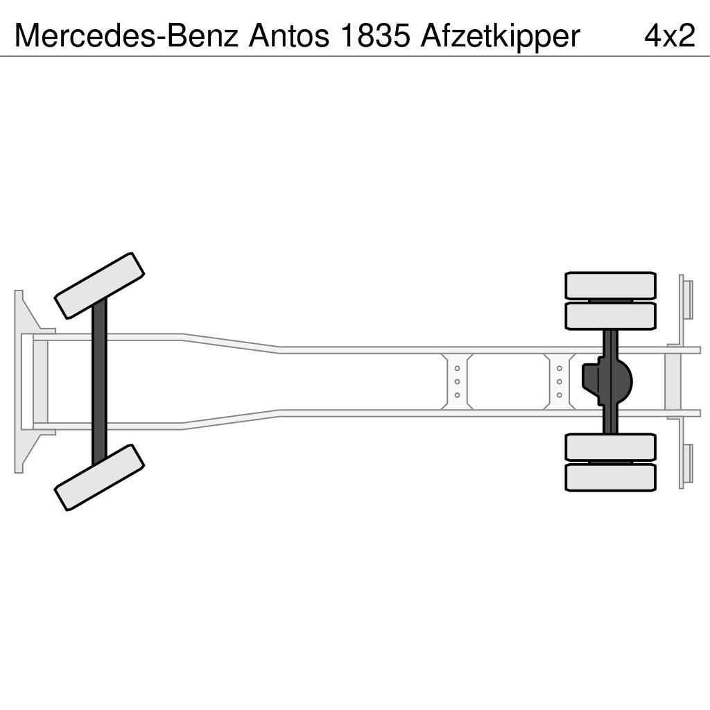 Mercedes-Benz Antos 1835 Afzetkipper Skip loader trucks