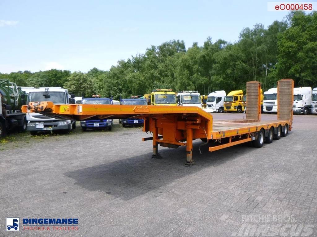 Nooteboom 4-axle lowbed trailer OSD-73-04 Low loader-semi-trailers