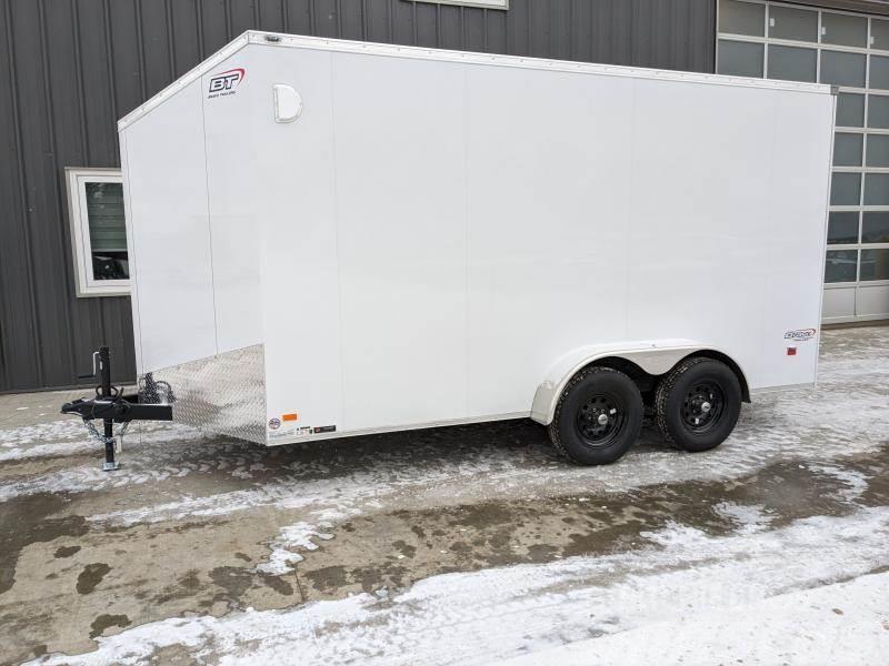  7FT x 14FT Enclosed Cargo Trailer (7000LB GVW) 7FT Box body trailers