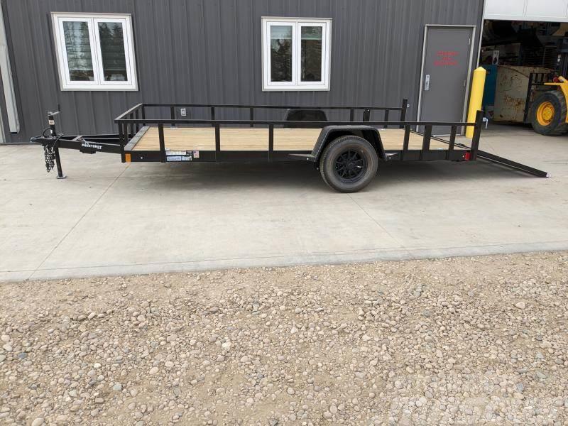  Aluminum Utility Trailer Phantom II Series 7' x 14 Vehicle transport trailers