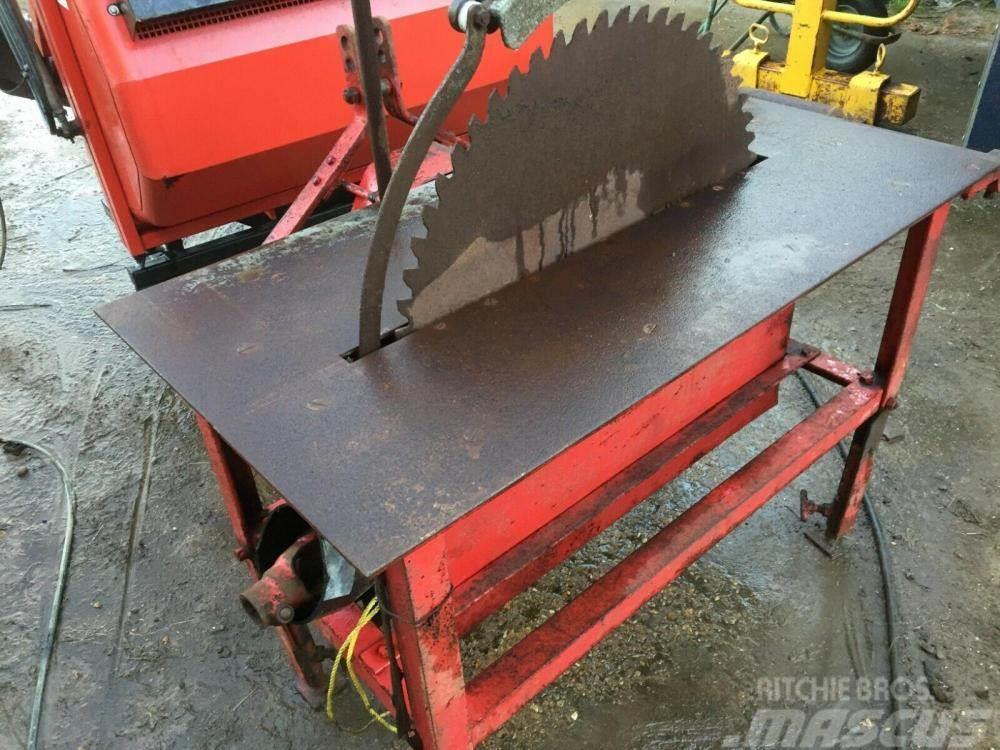  Saw Bench PTO driven - 3 point linkage £450 plus v Other components