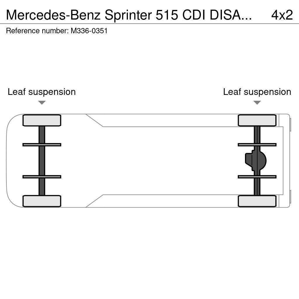 Mercedes-Benz Sprinter 515 CDI DISABLED RAMP Mini buses