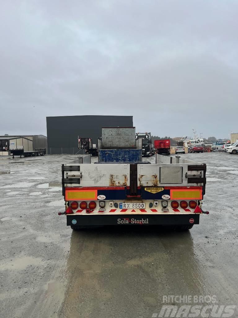 Broshuis Brønntralle Low loader-semi-trailers