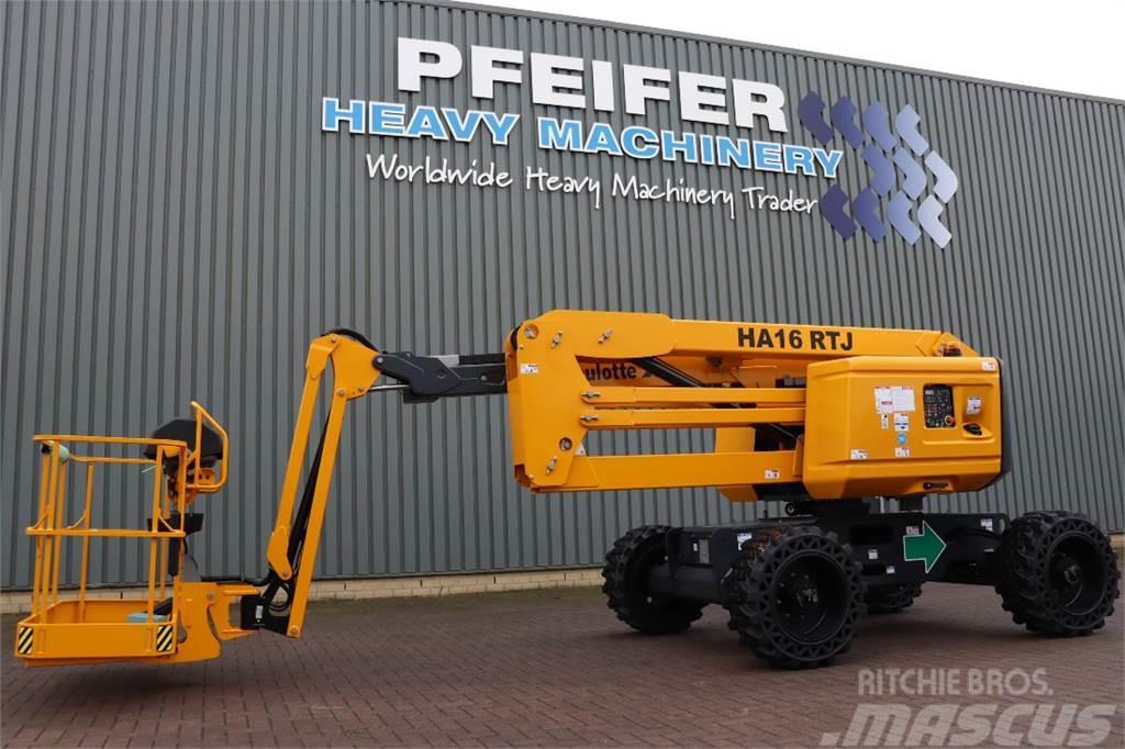 Haulotte HA16RTJ Valid Inspection, *Guarantee! Diesel, 4x4 Articulated boom lifts