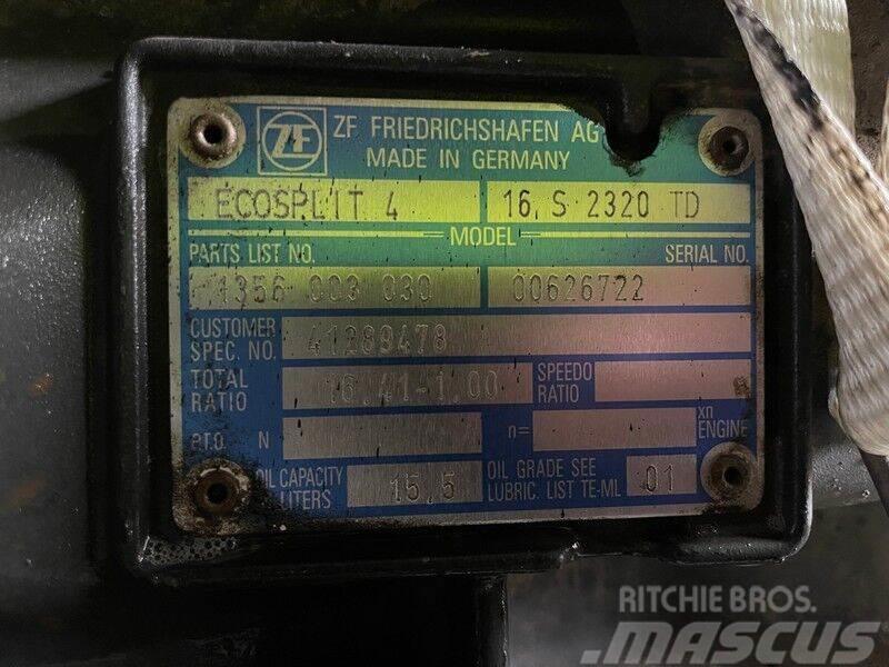 Iveco 16 S 2320 TD MANUALA FARA RETARDER R=16,41-1,00 Transmission