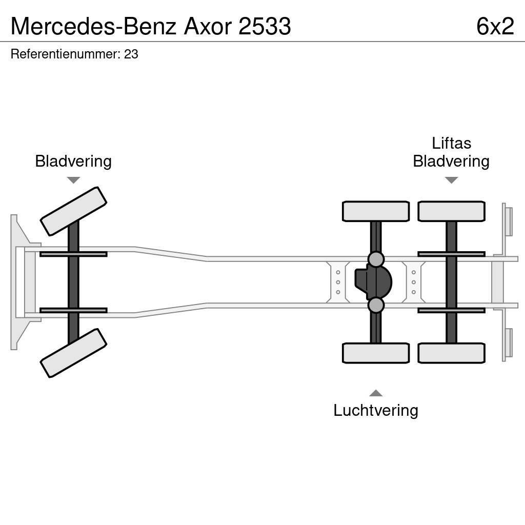 Mercedes-Benz Axor 2533 Flatbed / Dropside trucks