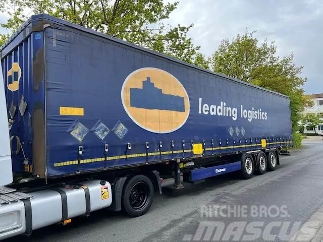 Krone Edscha /3 x Achsen SAF / Bordwand Curtainsider semi-trailers