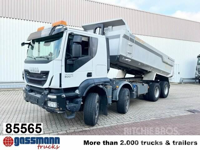 Iveco Trakker AT410T50 8x4, Stahlmulde ca. 16m³, hydr. Other trucks