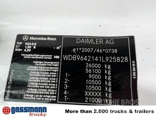 Mercedes-Benz Arocs 2645 K 6x4, Heckkran Hiab Jonsered 1300RS83, Tipper trucks