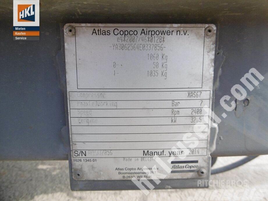Atlas Copco XAS 67 Compressors