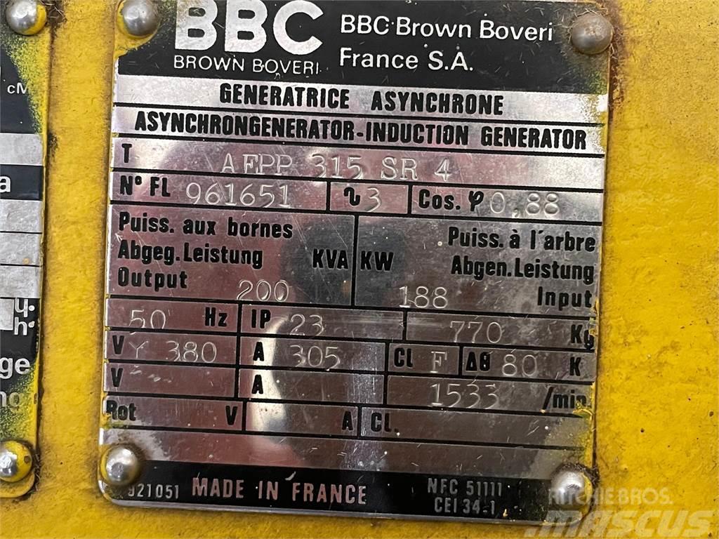  200 kVA MWM G234 generatoranlæg m/ BBC generator o Other Generators