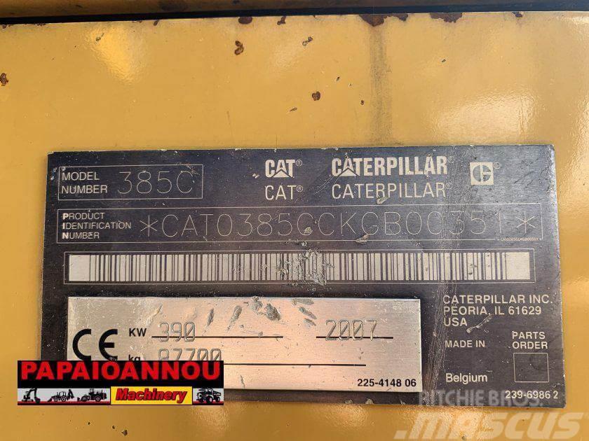 CAT 385C LME Crawler excavators