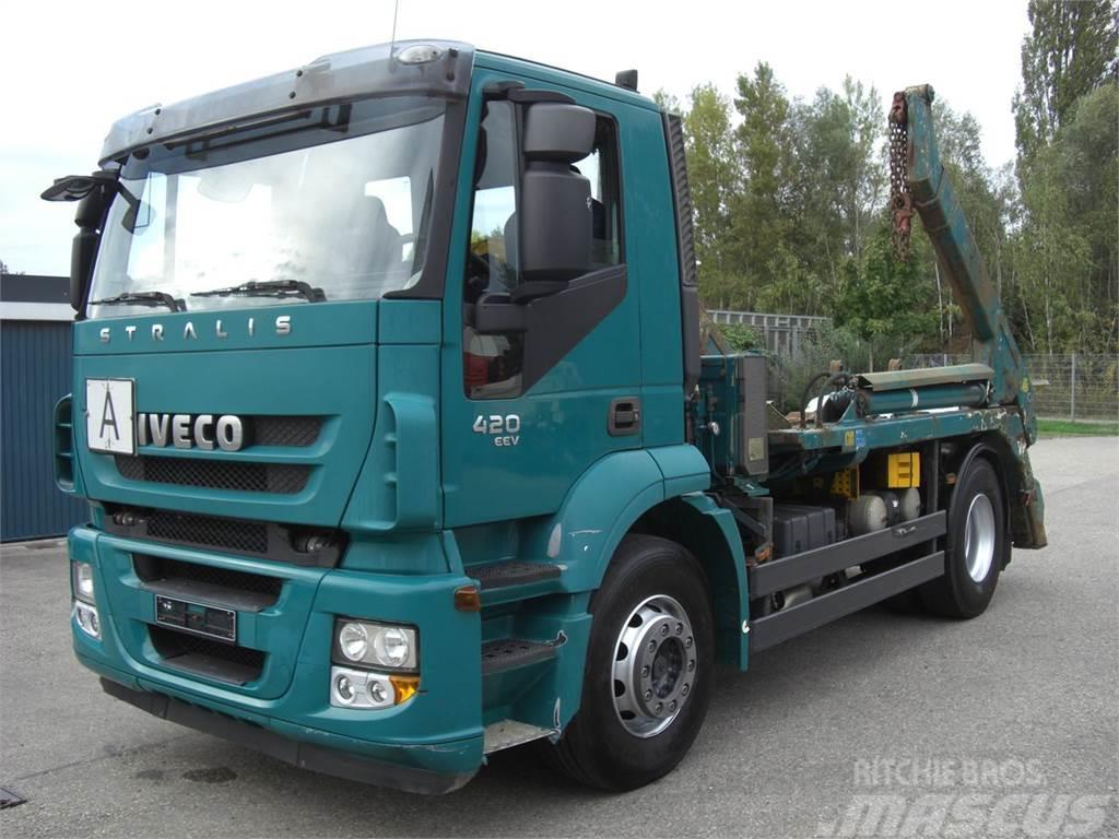 Iveco STRALIS 420 EEV / S042 Skip loader trucks