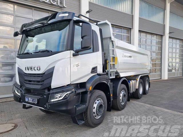 Iveco X-Way AD360X48Z HR OFF 8x4 Hardox-Mulde Intarder Tipper trucks