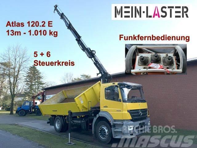 Mercedes-Benz 1829 Atlas 120.2E 13m-1.010 kg 5+6 St.kreis Funk Tipper trucks