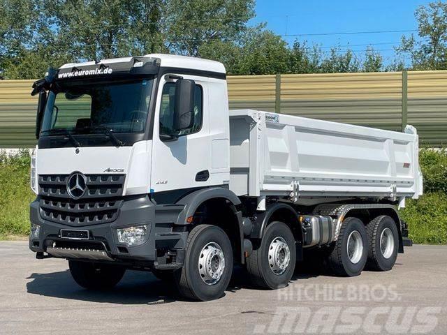 Mercedes-Benz 4142 8X4 Euromix EMT 3-Seiten-Kipper Tipper trucks